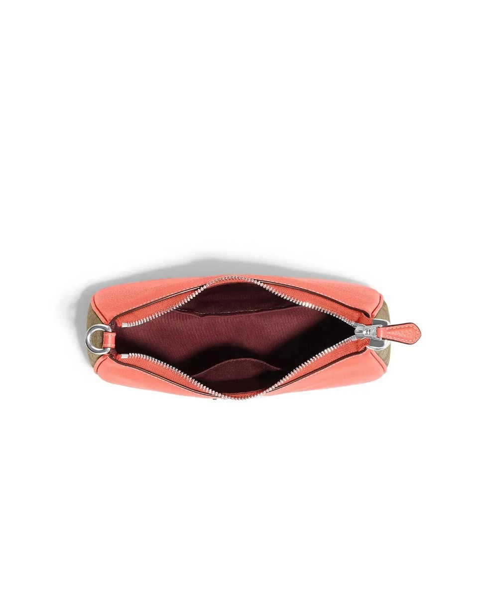 Buy Authentic COACH Leather ColorBlock & Signature Crossbody