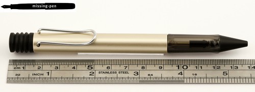 LAMY Al-Star Kugelschreiber Special Edition Pearl / Champagner / Gold von 2013 - Bild 3 von 5