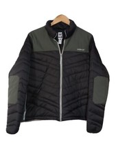 Cat Caterpillar Womens Workwear Size 2xl Soft Shell Puffy Jacket Zip Up
