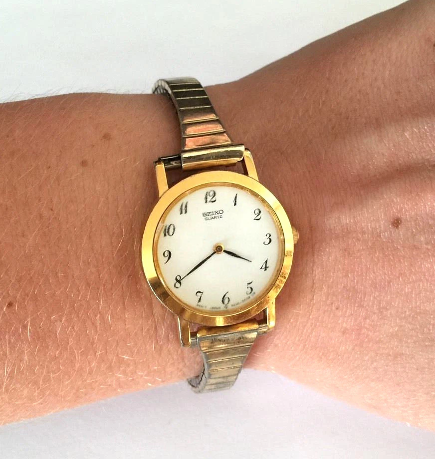 Seiko flex cheap band watches