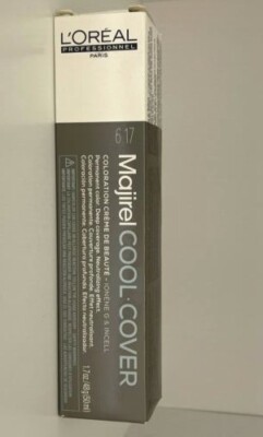 Loreal MAJIREL COOL COVER Permanent Hair Color with Ionene 1.7 oz (New Gray Box)