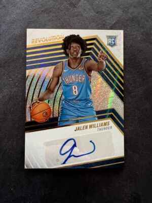 2022-23 Revolution Jalen Williams Rookie Auto - Thunder