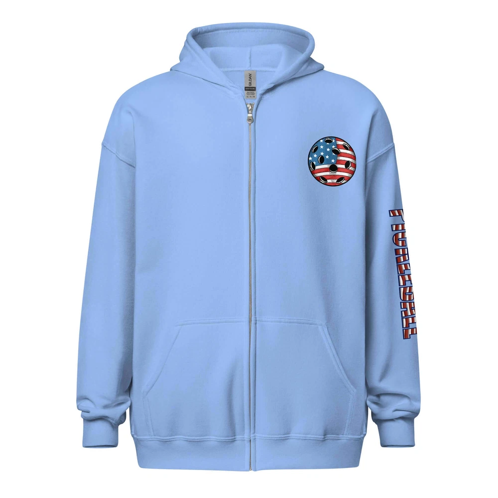 Pickleball Ultimate American Dream Series Unisex Heavy Blend Zip Hoodie