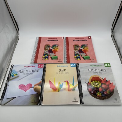 Oak Meadow Kindergarten and K-3 Package - Read Description