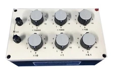 DC Resistance Box Decade Resistor DC Bridges with Resistance Range 0.1~111111.0Ω