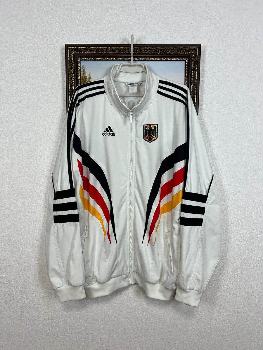 Vintage 90's Adidas Germany Warm Up Jacket Olympics Soccer Track