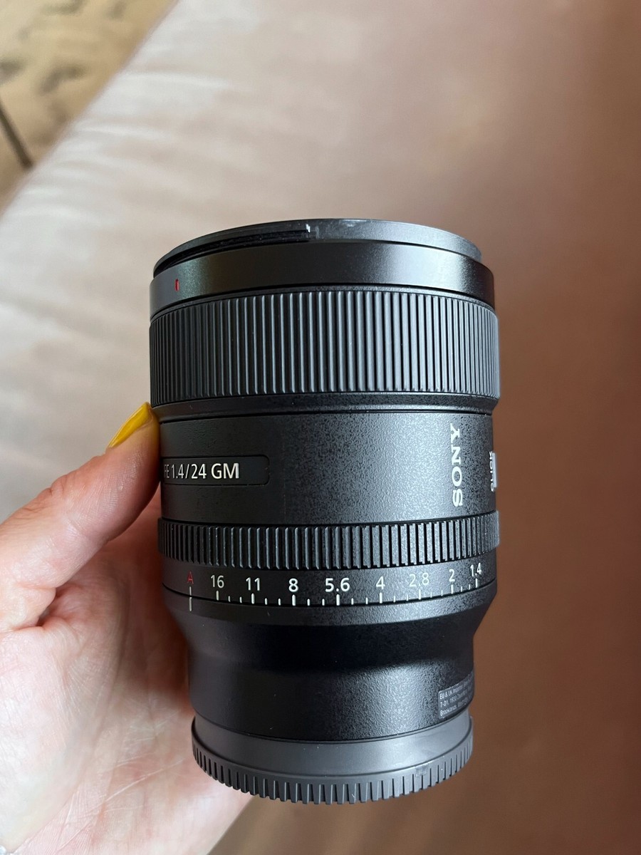 Sony FE 24mm f/1.4 GM Camera Lens - Black (SEL24F14GM) for