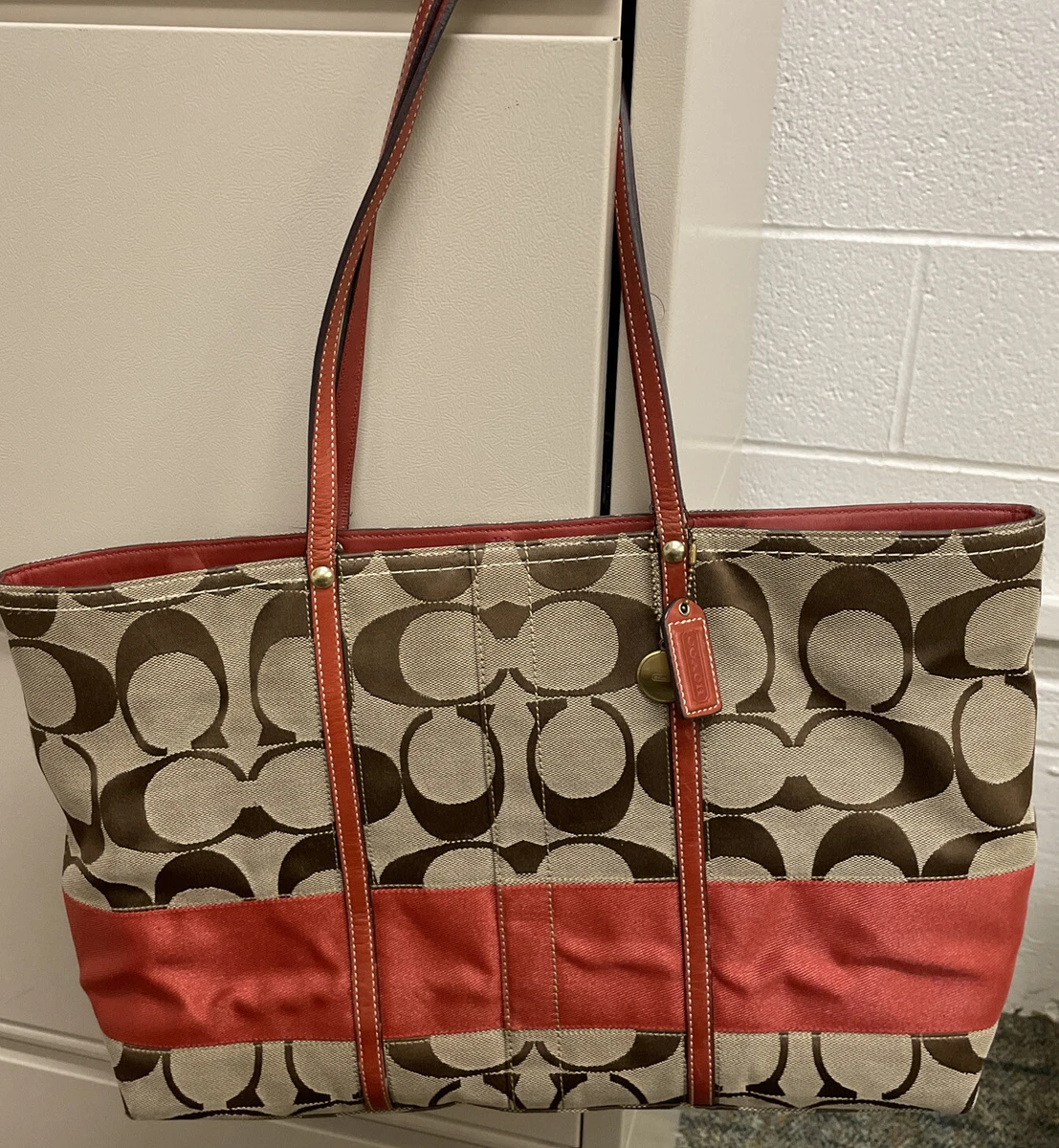 Ebay coach shop tote