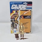Dusty V3 Near Complete MINTY G.I. Joe Action Figure Card Back Vintage Hasbro
