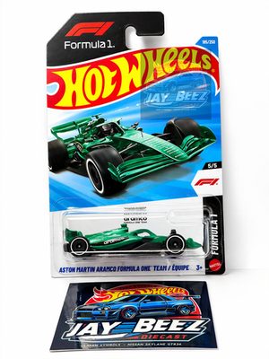 Hot Wheels 2026 NEW Case K Aston Martin Aramco F1 Team LC (Promo C