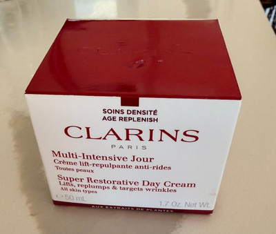 Clarins Multi Intensive Jour Super Restorative Day Cream 50ml 1.7oz New In Box