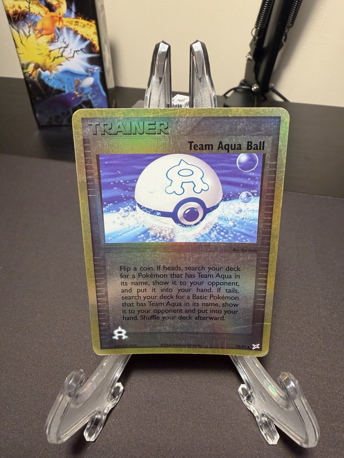 Pokemon TCG Team Aqua Ball 75/95 Team Magma vs Team Aqua Reverse Holo Uncommon