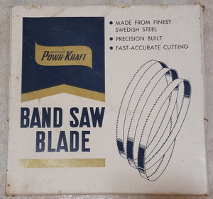 BAND SAW BLADE, 78", 1/4 width, 7 PT.