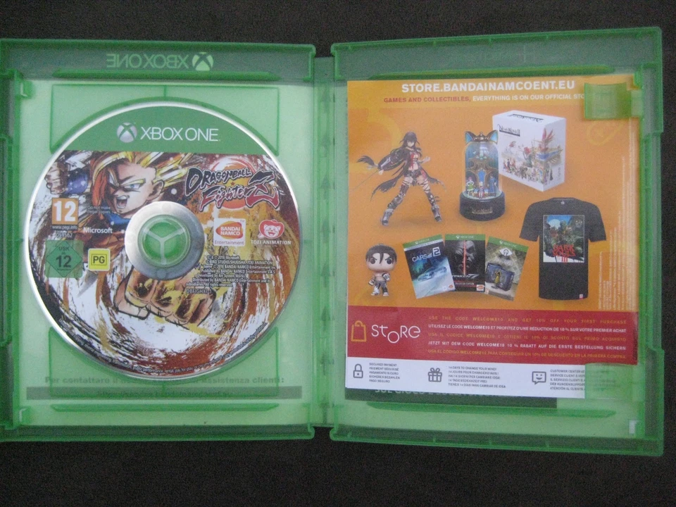 XBOX ONE/Dragon Ball FighterZ /ST VF/TBE/sans rayures, photo 2 sur 3