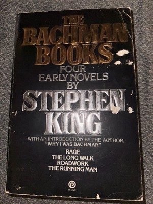 The Bachman Books Stephen King 1985 RAGE Plume 1ST EDITION/1ST PRINT Paperback