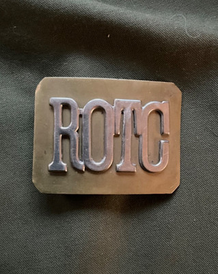 ROTC Brass belt buckle Rotcb 001