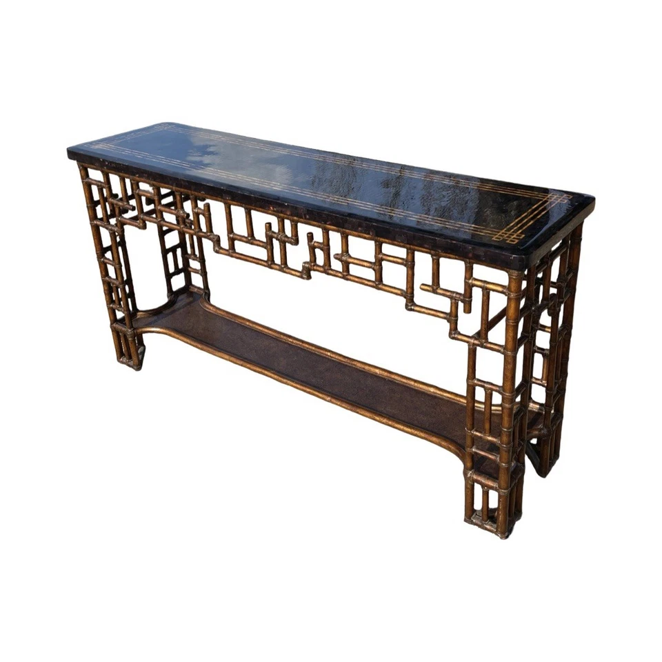 Mesa consola Tommy Bahama Home Royal Kahala Foto 2 de 4