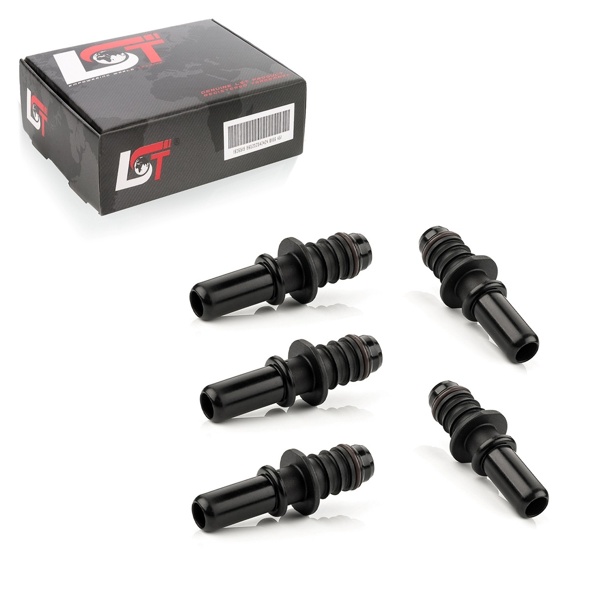 5x counterpart quick release straight fuel line 11.8 x 12 for BMW X3 X5