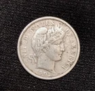 1901 Barber Dime/ Full Liberty Head 90% Silver Dime