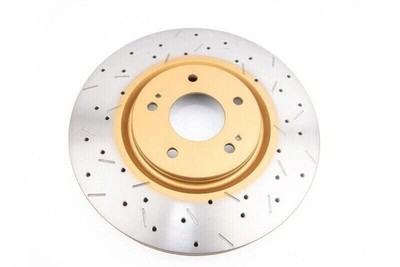 DBA DBA4418XS 4000 Series XS Drilled & Slotted Front Rotor for 2003 06 Evo 8/9
