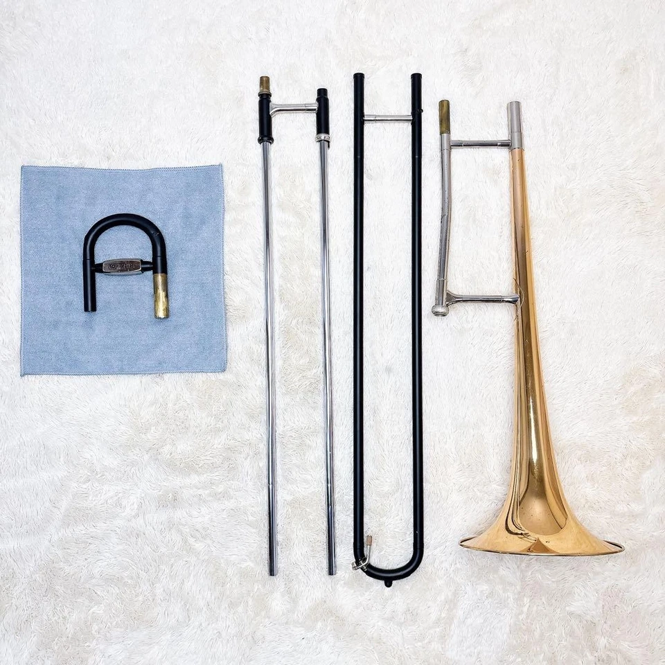 Yamaha YSL-651 Trombone with YSL-353 Matte Slide & Case – Serviced Bb - Image 2 of 4