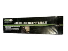 Grip 4pc Rolling Head Pry Bars 6 12 16 20 Set 60234 Grip 4pc Rolling Head Pry Bars 6 12 16 20 Set 60234