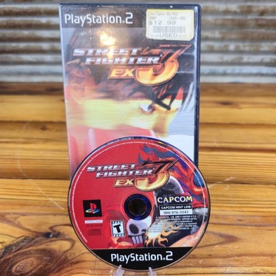 Street Fighter EX3 (Sony PlayStation 2, 2000) NO MANUAL Flaw-READ! TESTED Works
