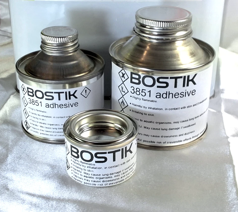 Bostik 3851 Latex Glue Adhesive for Rubber Latex Clothing 25ml/125ml/250ml