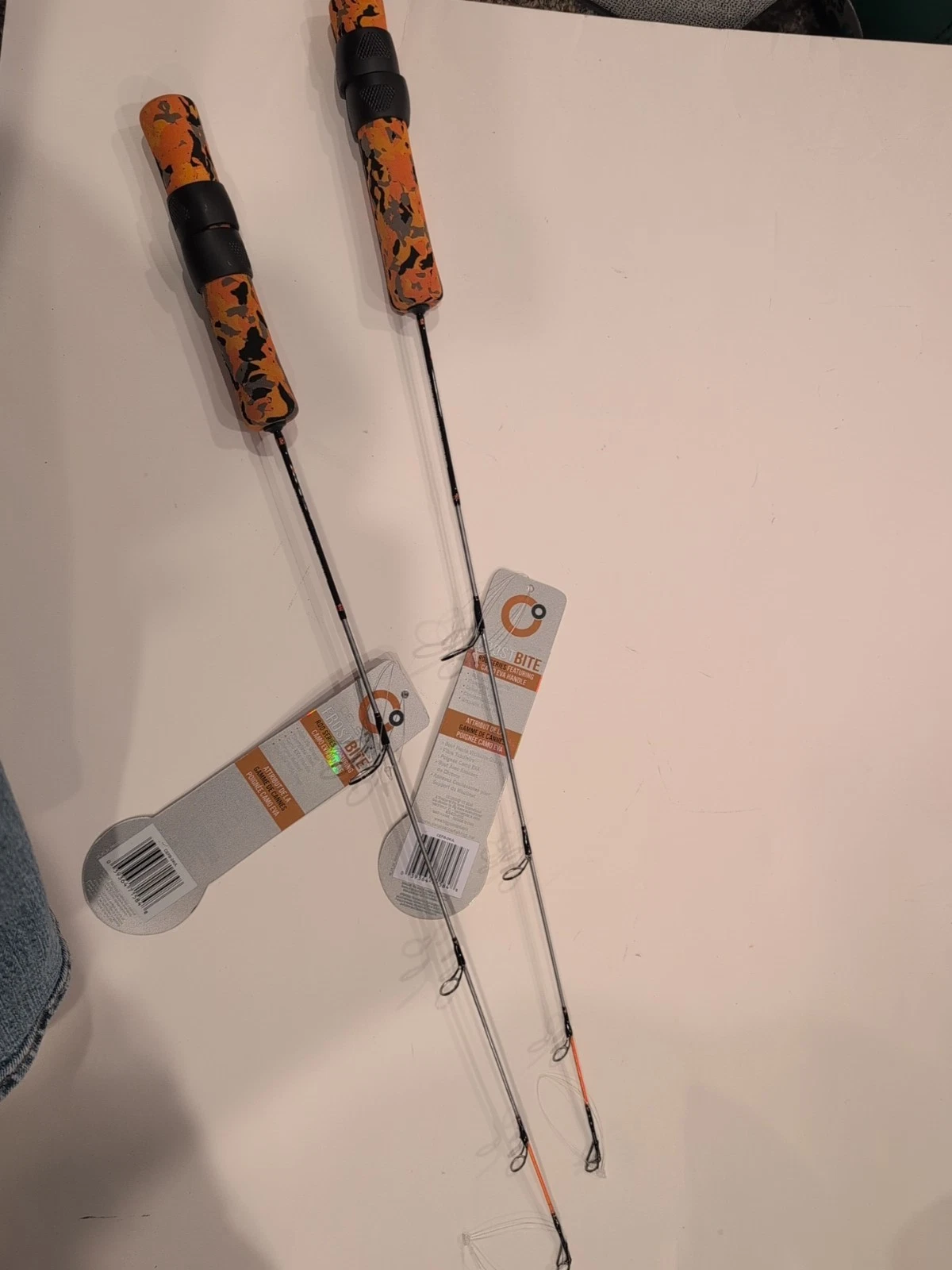 Celsius Frost Bite Ice Fishing Jigging Rods 24” Long Set Of 2 New With Tags