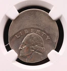 No Date-P 25C Washington Quarter Dollar NGC MS 65 Struck 40% Off Center