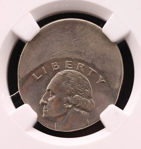 No Date-P 25C Washington Quarter Dollar NGC MS 65 Struck 40% Off Center