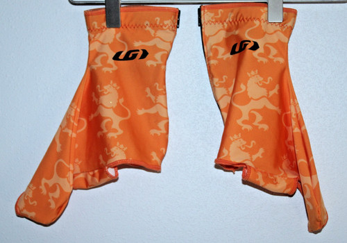 Louis Garneau XL Cycling Shoe Cover Water Resistant 9x3" 7" Ankle Zipper Active~