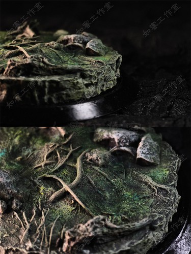 Black Myth Wukung Handmade Elder Jinchi Resin Painted GK Model New In Stock - Picture 5 of 5