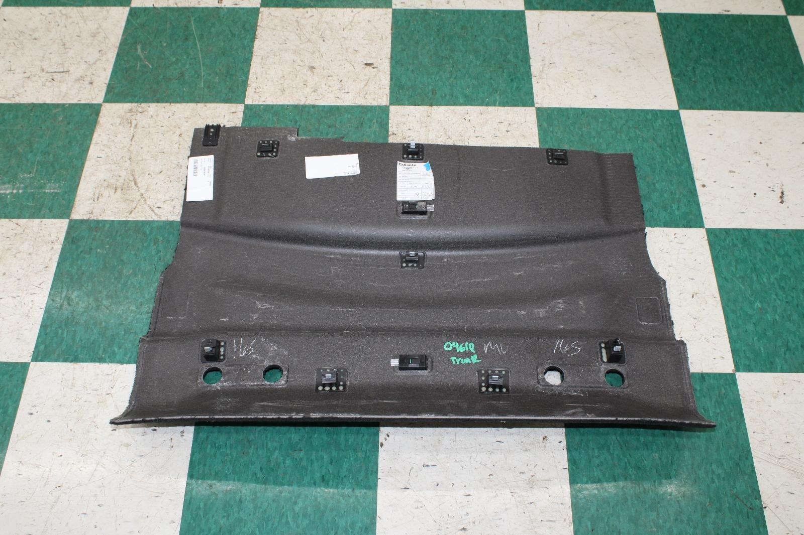 17-24 CONTINENTAL GTC Convertible Black Trunk Luggage Headliner Roof Trim Panel