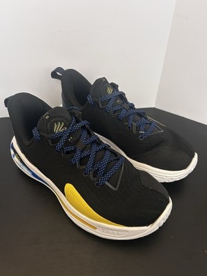 Under Armour GS Curry 12 Dub Nation Boys Youth 4Y Black Yellow