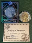 Alpha Strike 1 oz Silver Buffalo Girl and Gold Gilded 1oz Silver Buffalo Girl