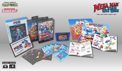 Mega Man - The Wily Wars Collectors Edition - Sega Mega Drive Genesis - Sealed