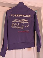 Vintage Purple Volkswagen Tracksuit Jacket From Camden Market