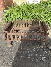 Antique cast Iron Fire Basket Fireplace