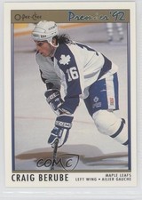 1991-92 O-Pee-Chee Premier Craig Berube #47 1h9