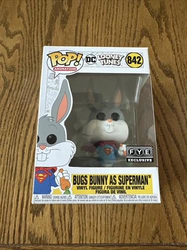 Funko Pop! Vinyl: Looney Tunes - Bugs Bunny as Superman #842 - (Exclusive) New!