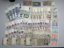 ITALIEN - Konvolut - über 100.000 Lire - historische Geldscheine - siehe Foto