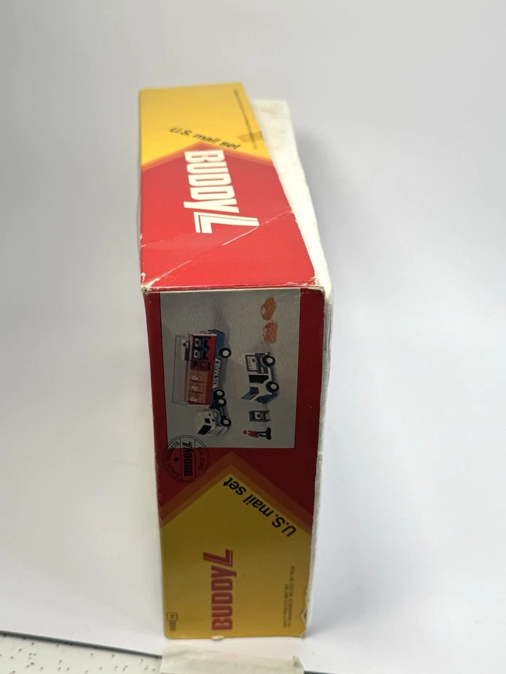 Buddy L 1981 US Mail Set #668 Pressed Steel Postal Truck w/ Mailman USPS - Image 3 of 4