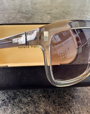 Louis Vuitton Sonnenbrfille Herren Z0700W Grau