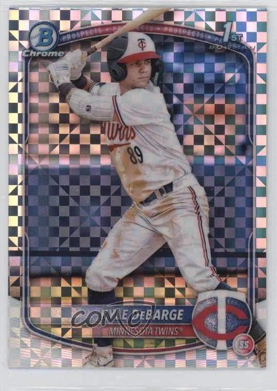 2025 Bowman Chrome Prospects X-Fractor Kyle DeBarge #BCP-139 1i7n