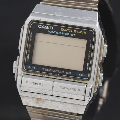 QZ Casio Databank DB-520 Digital Dial Ladies Wristwatch 2000000 NSK KRK