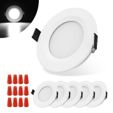 RV Ceiling Recessed Light 12V, LED RV Puck Light, Ultra-Thin RV Lights Interi...