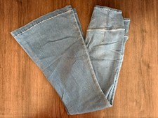 Free People We The Free Just Float On Flare Jeans Womens 29 Light Wash Denim