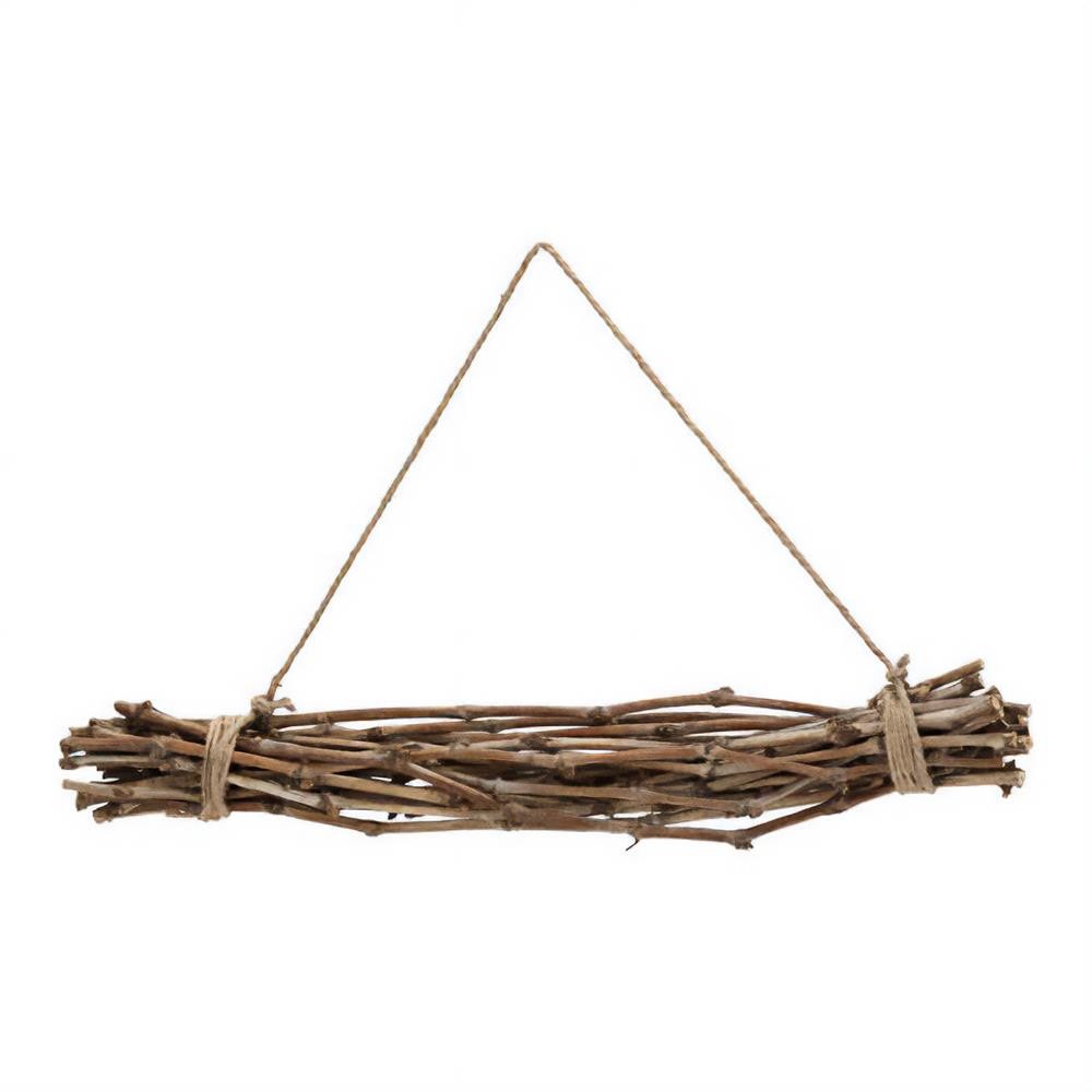 Декобюндель Цвейге, природная отделка, Хольцбюндель в Брауне, около 60 см