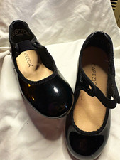 Capezio Women s Tele Tone Mary Jane Tap Shoes Black Patent, size 8 1/2